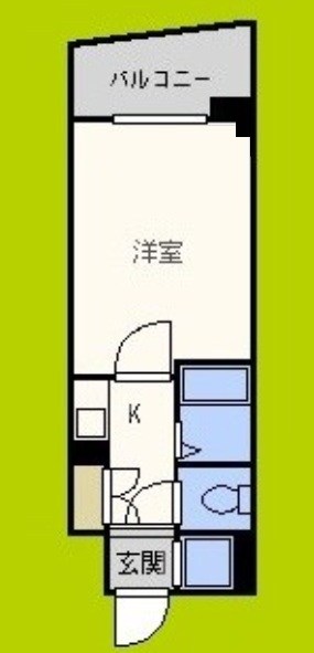 大国町青山ビル　別館 間取り