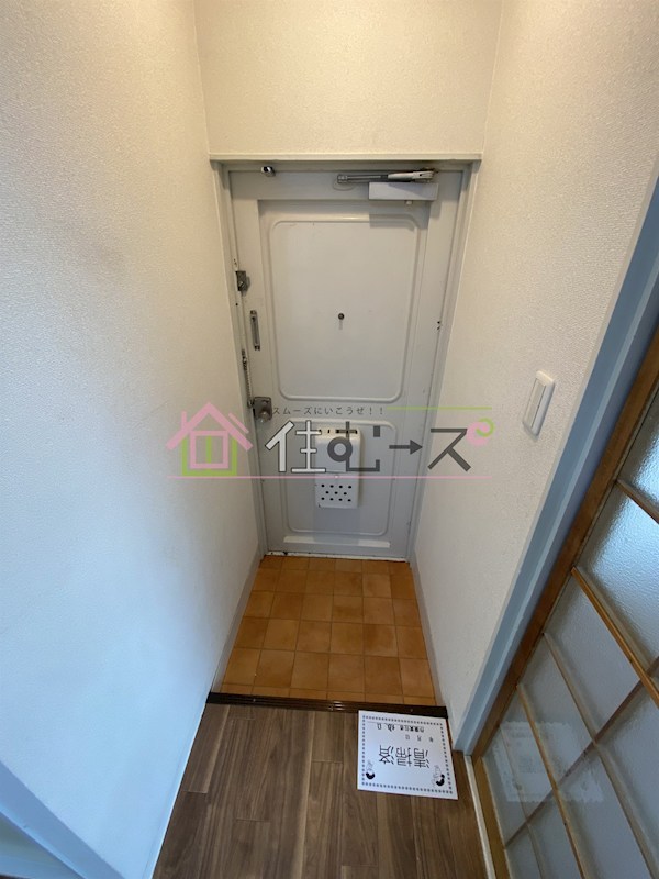 エクセル新開コーポ 玄関