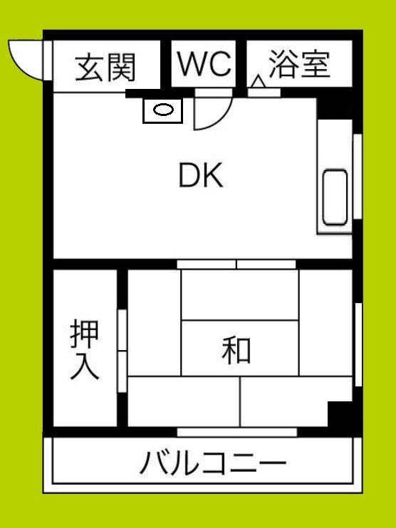 オーティーハイツ東住吉 間取り