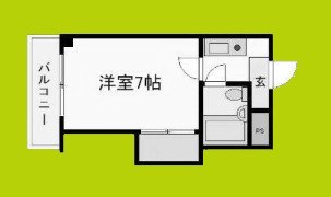 ルーモ矢田Ⅱ 間取り