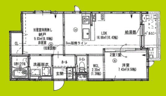 東祥グレイス稲葉 間取り