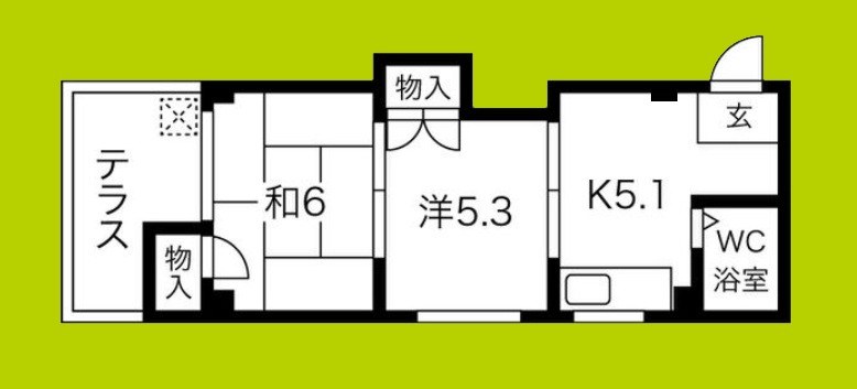 リバティ新森 間取り