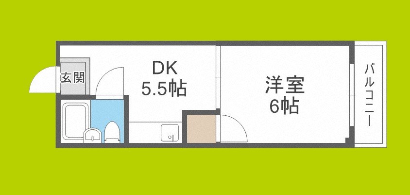 プラザハイツ大西 間取り