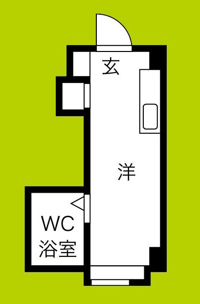 グランドハイツ蒲生 間取り