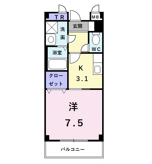 サングレイスⅡ 間取り