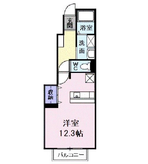 ルミエールⅠ 間取り