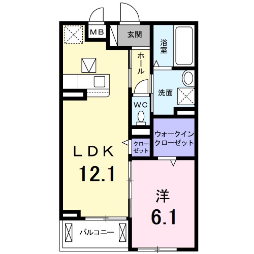 エスコンディーテ 間取り