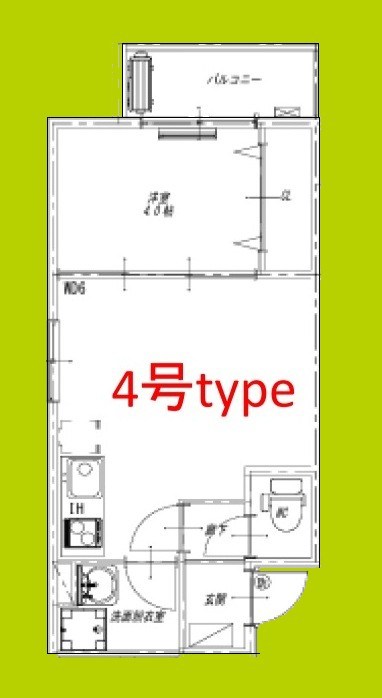 D porta saison 間取り図