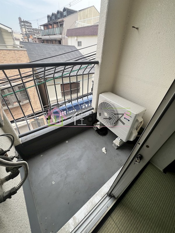 井下花園マンション ベランダ