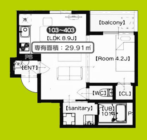 M-city 大阪十三 間取り