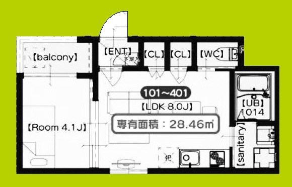 M-city 大阪十三 間取り