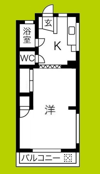 パレス帝塚山 間取り