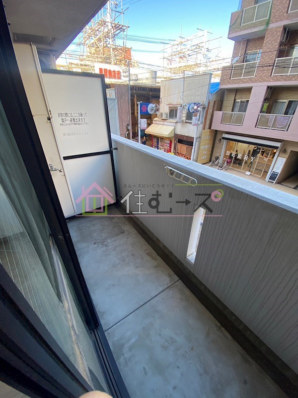ハウスパーク長居 ベランダ
