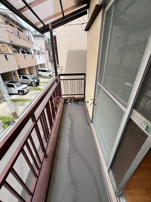 大阪市住之江区御崎５丁目 ベランダ