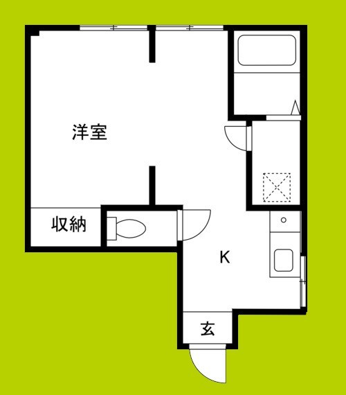 サニーサイドハイツ 間取り