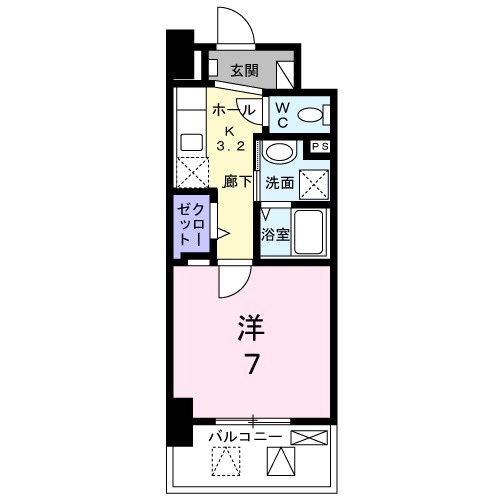 メルベージュ岸 間取り