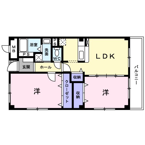 ソレアード 間取り
