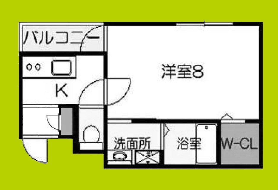 アッシュメゾン阿倍野 間取り
