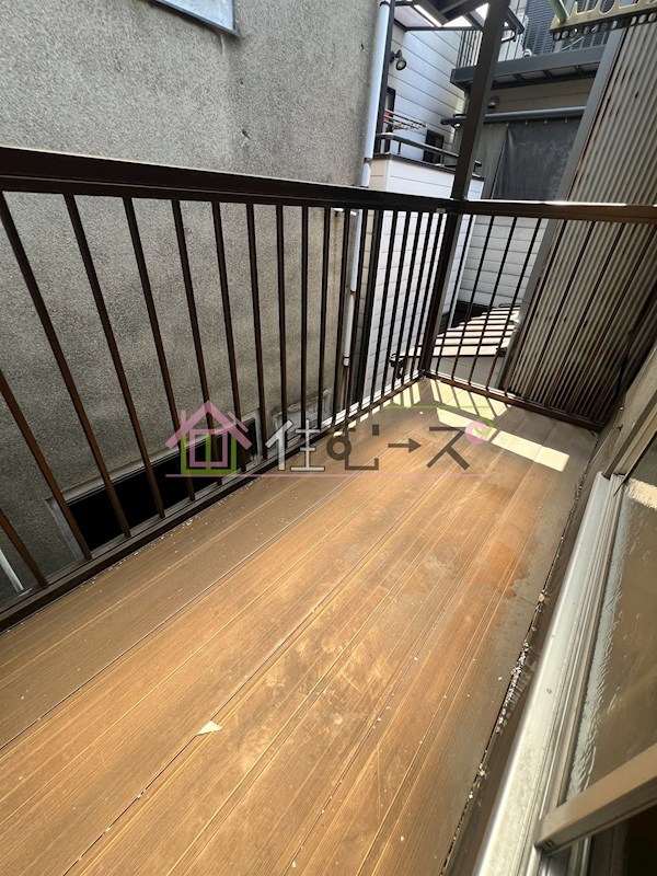 中川西2丁目賃貸 ベランダ