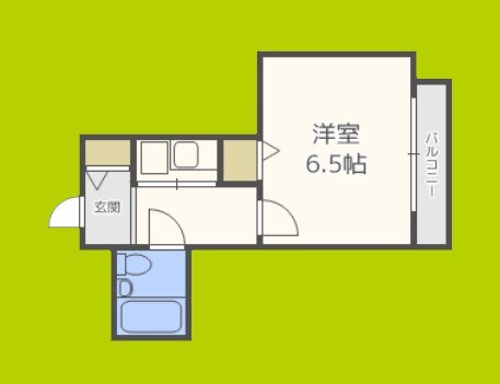 ライオンズマンション阿倍野 間取り