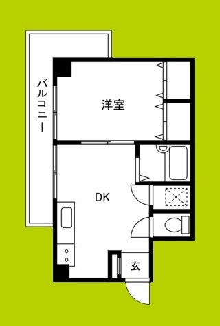 コーポイン美章園＆河堀口 間取り