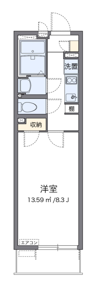 クレイノアンサンク 間取り