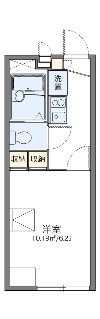 レオパレス飛鳥 間取り