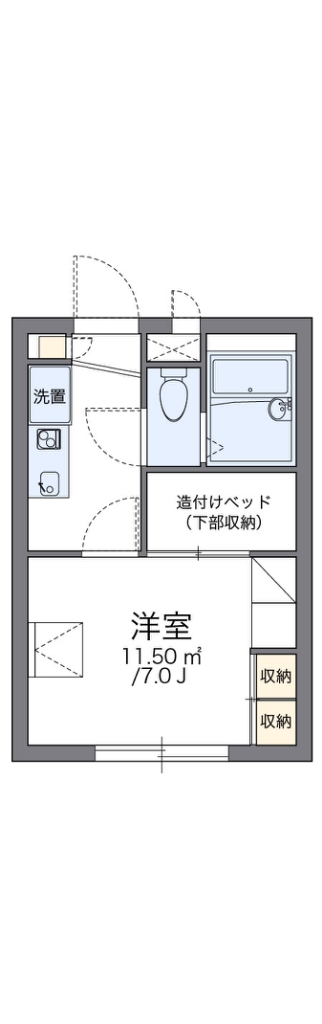 レオパレス望 間取り