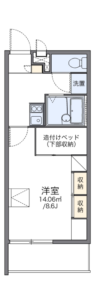 レオパレスＩＢ 間取り
