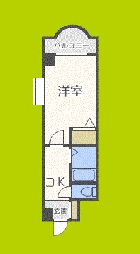 ノルデンハイム上新庄Ⅱ 間取り