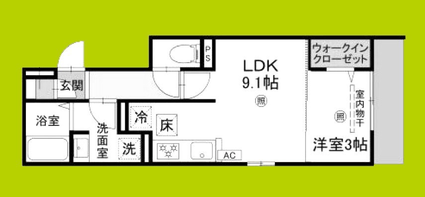 クラシスト諏訪 間取り