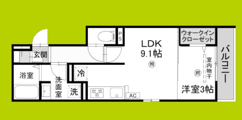 クラシスト諏訪 間取り