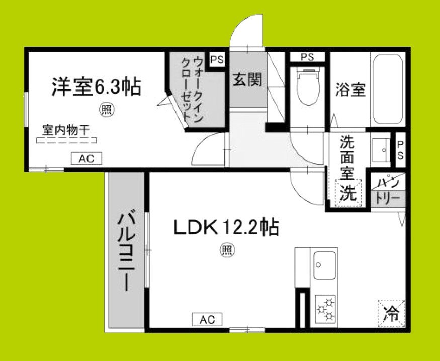 クラシスト諏訪 間取り