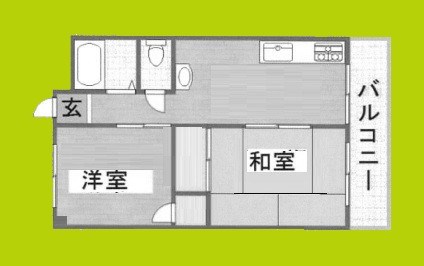 コーポ中島 間取り