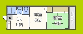 シェモワ2番館 間取り