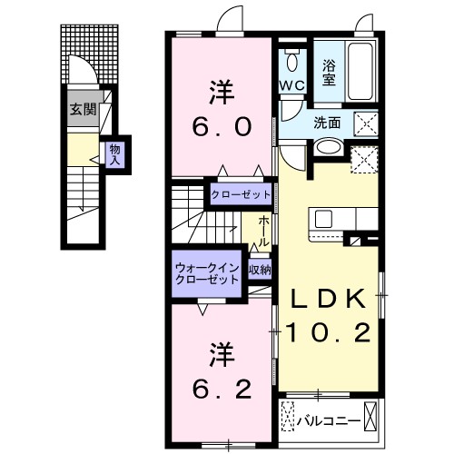 フリーデⅠ 間取り