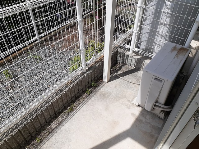 キャッスルミノオ ベランダ