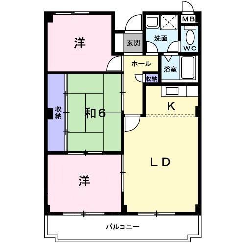 エスポワール茨木 間取り