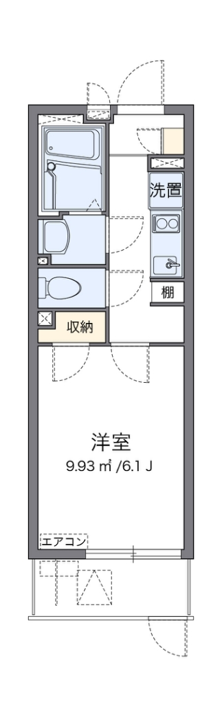 クレイノ朝潮橋 間取り