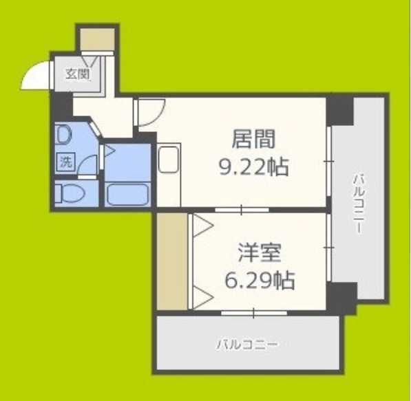 グレース大阪港 間取り