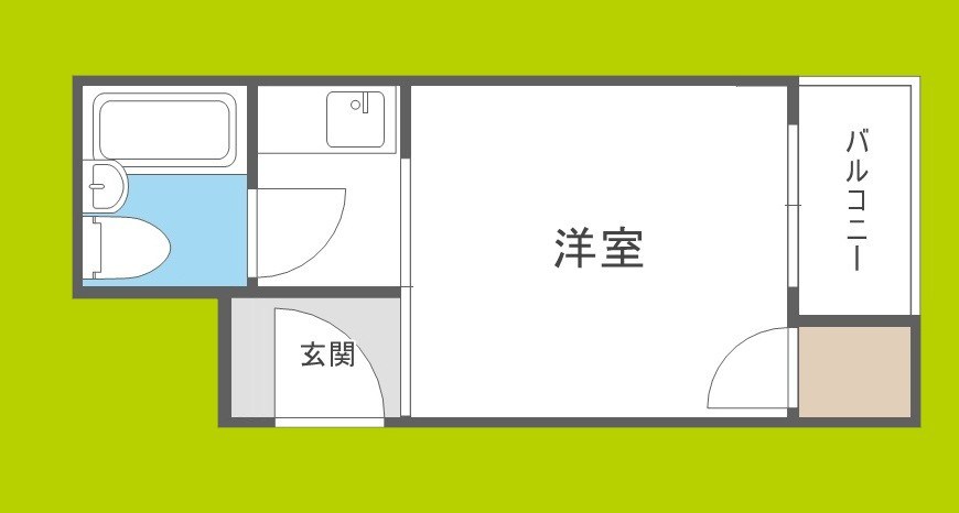 セレコート福島Ⅱ 間取り