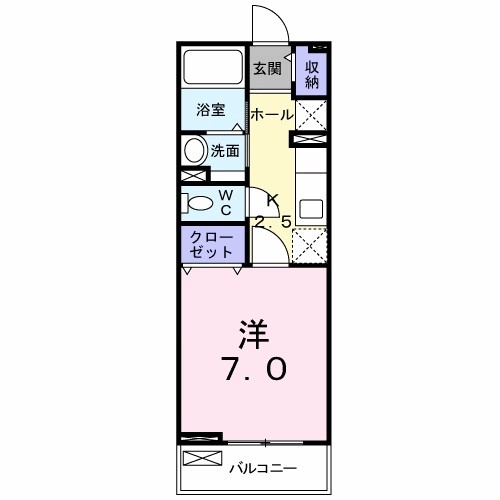 ミルト　プラッツ　Ⅰ 間取り