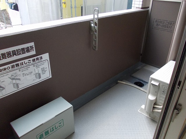 なんばソラニワ ベランダ
