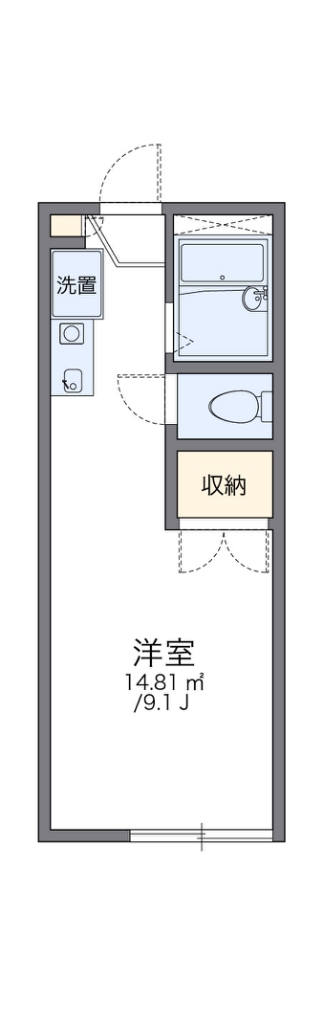 レオパレス藤本Ⅱ 間取り