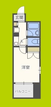 エスリード新大阪第8 間取り