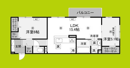 クレマチス 間取り