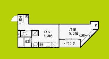 ルミナス尼崎 間取り図