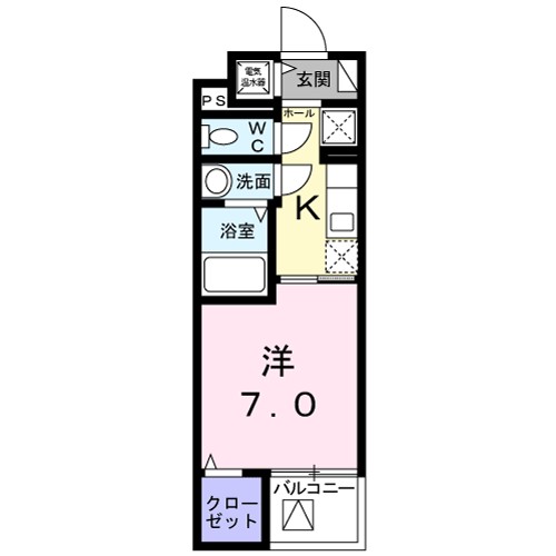 シェモワ　八尾 間取り