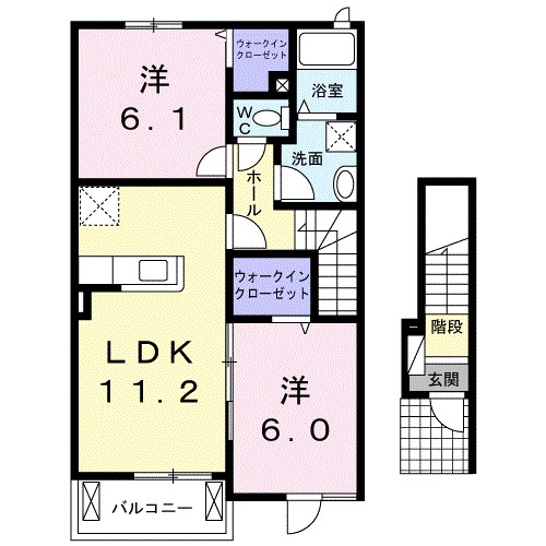 アンソレイユ 間取り