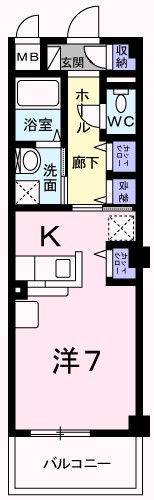 サニーキャンプ東雲Ⅰ 間取り